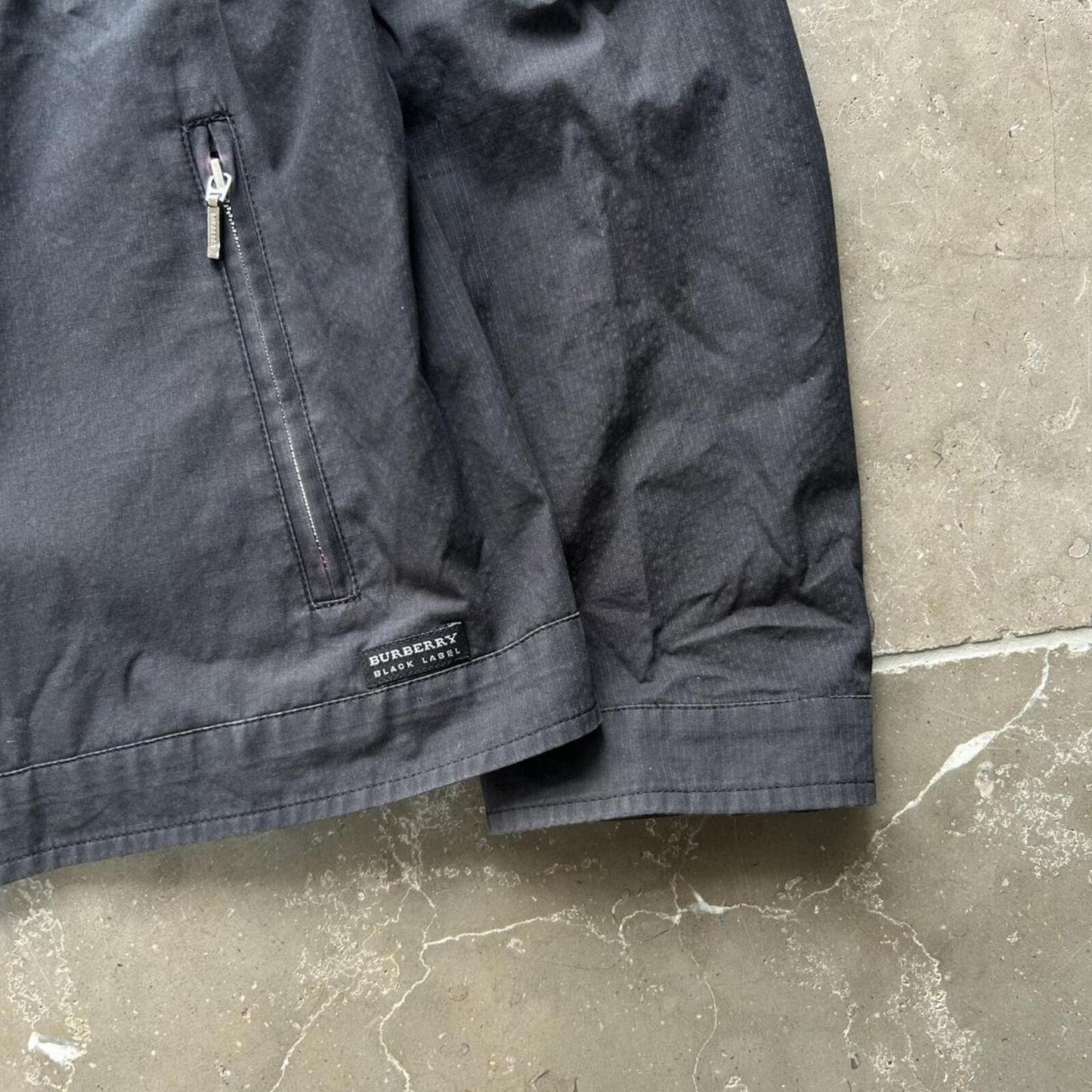 Burberry Black Label Nova Check Harrington Jacket S