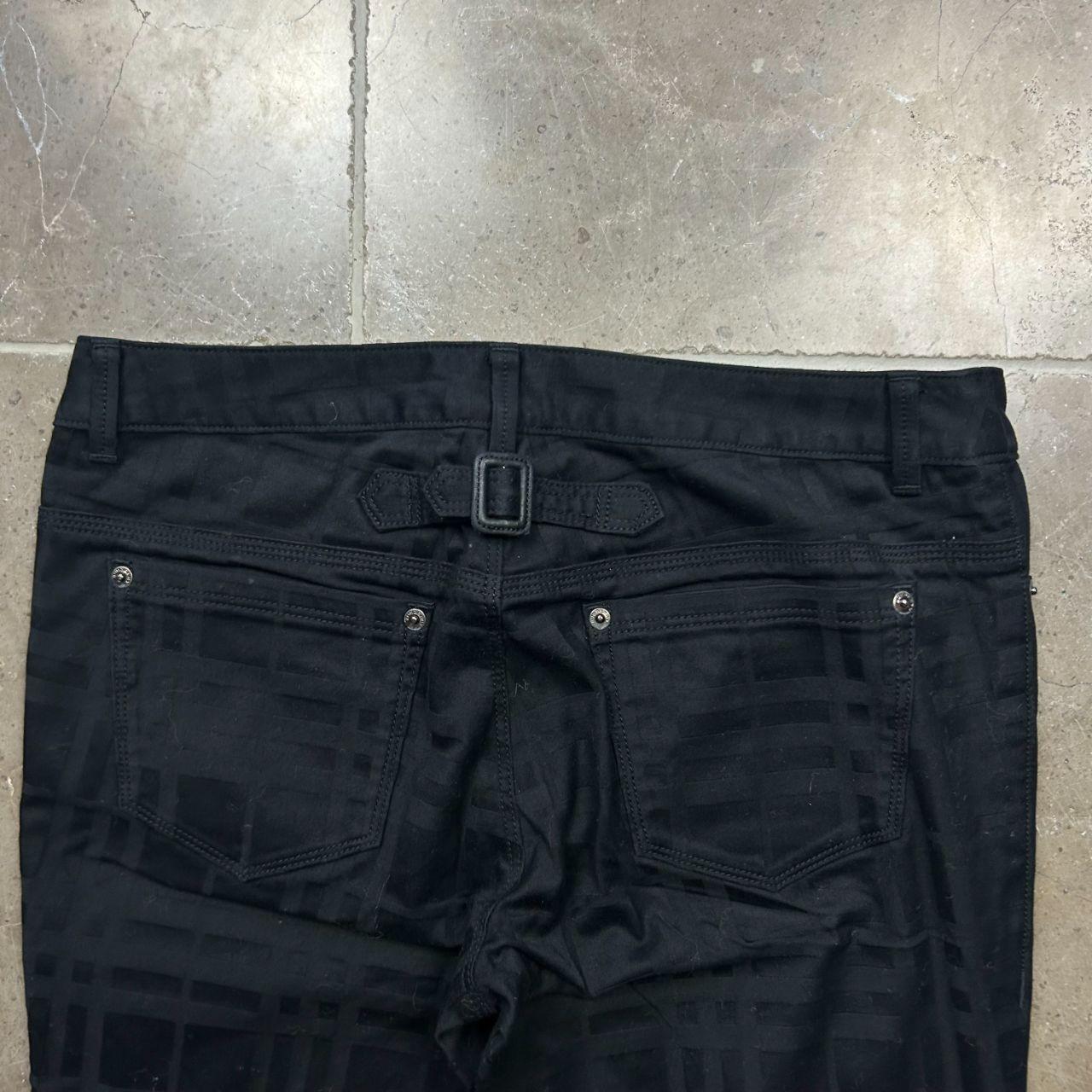 Vintage Burberry London Shadow Check Jeans W28 L30