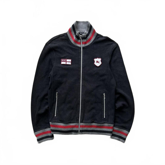 Burberry Black Label Zip Up Track Jacket Jumper S