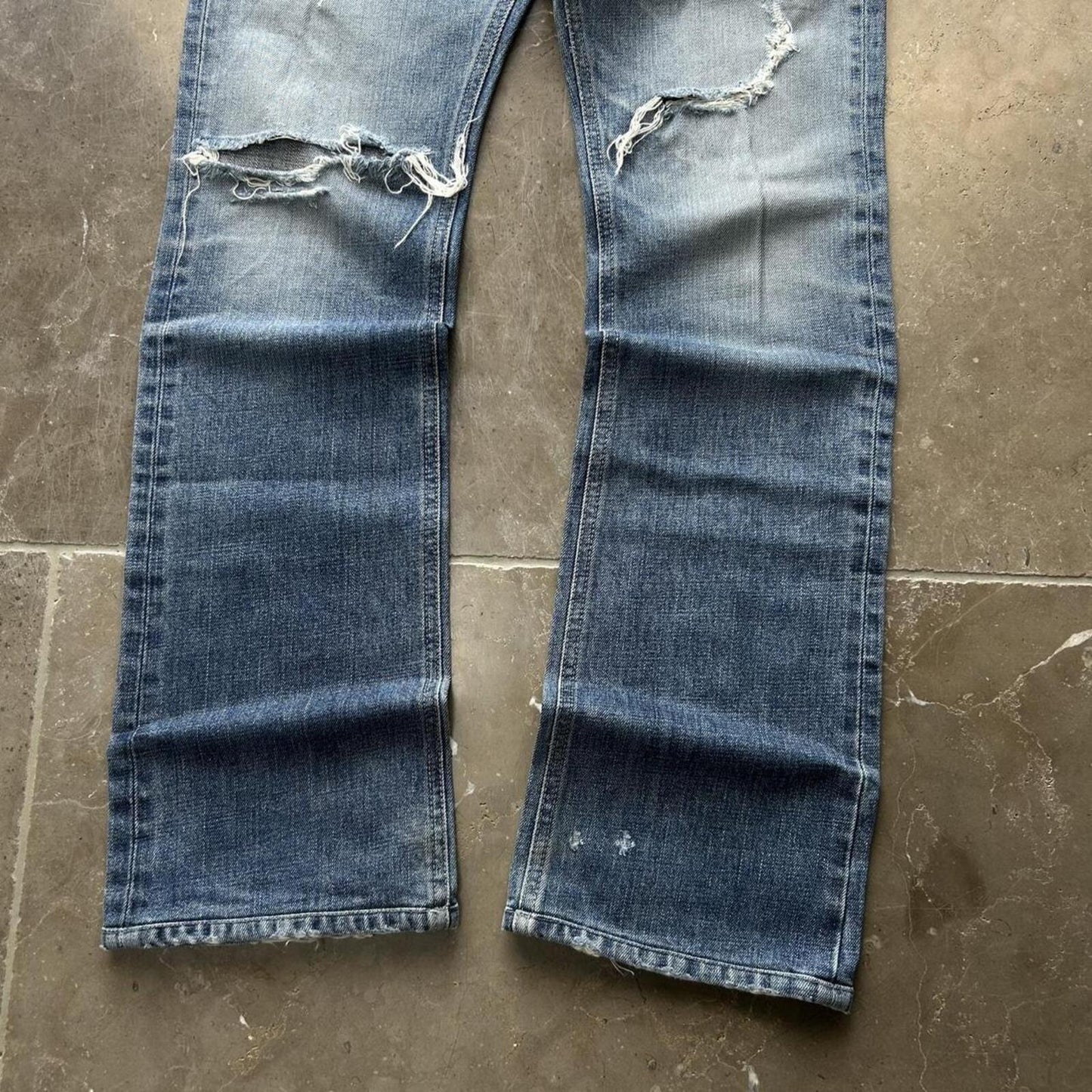 Vintage Burberry Black Label Bootcut Jeans W30 L31