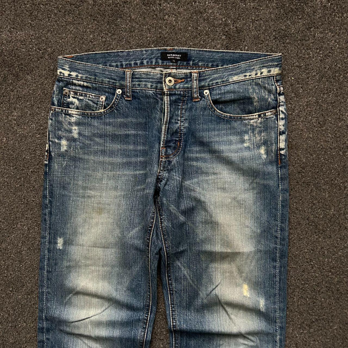 Vintage Burberry Black Label Relaxed Straight Jeans W32 L31