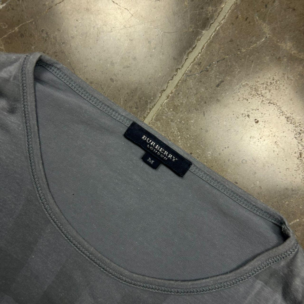 Burberry London Nova Check Long Sleeve T Shirt S