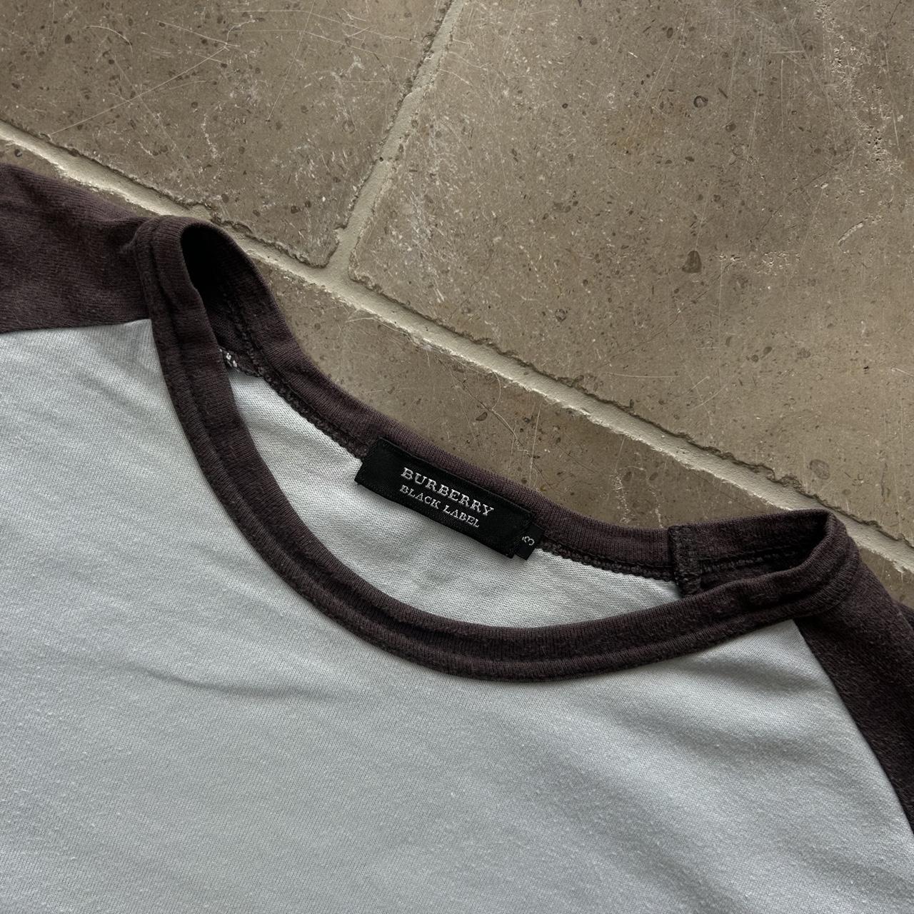 Vintage Burberry Black Label Relaxed Fit Star T Shirt M