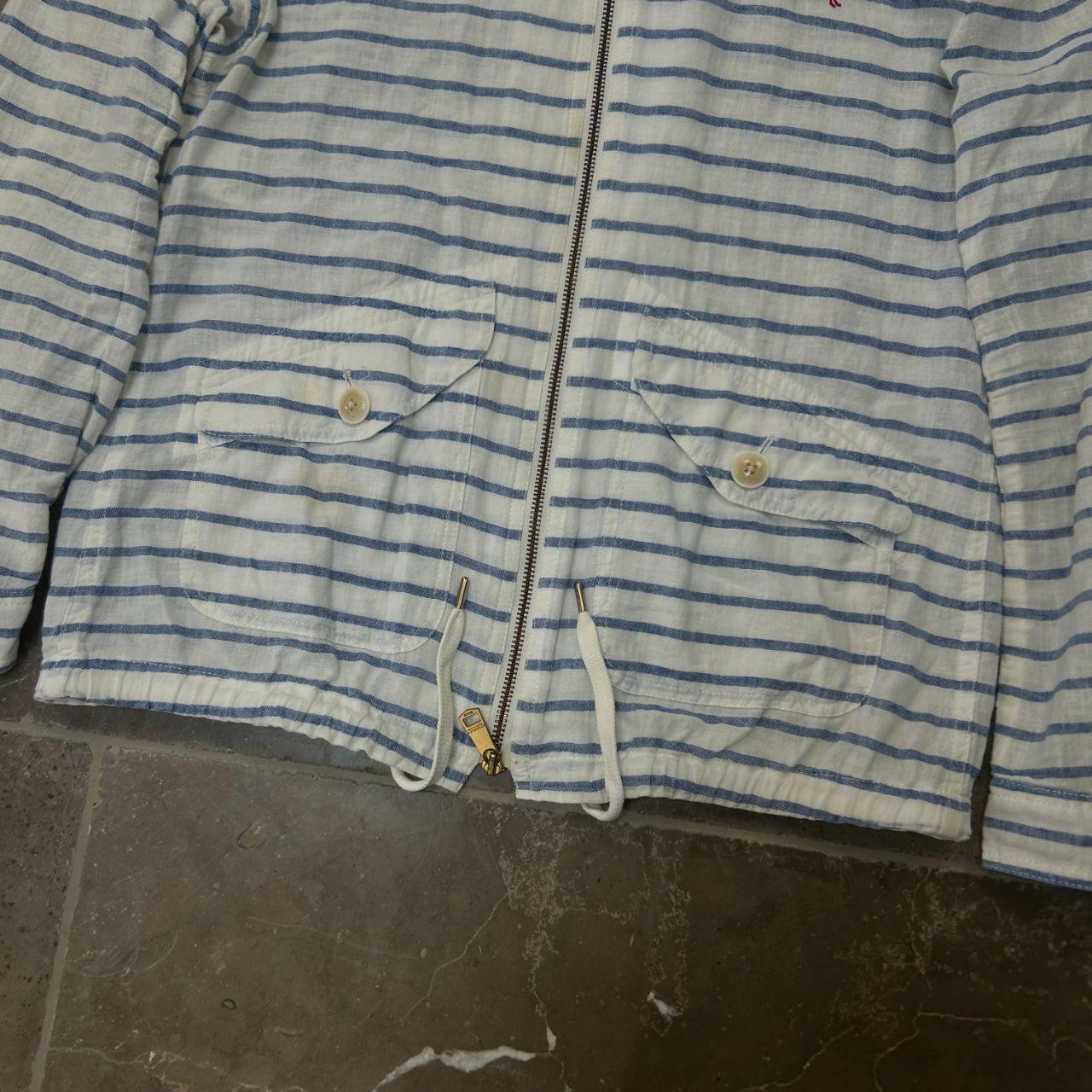 Burberry Black Label Striped Lightweight Windbreaker Jacket M