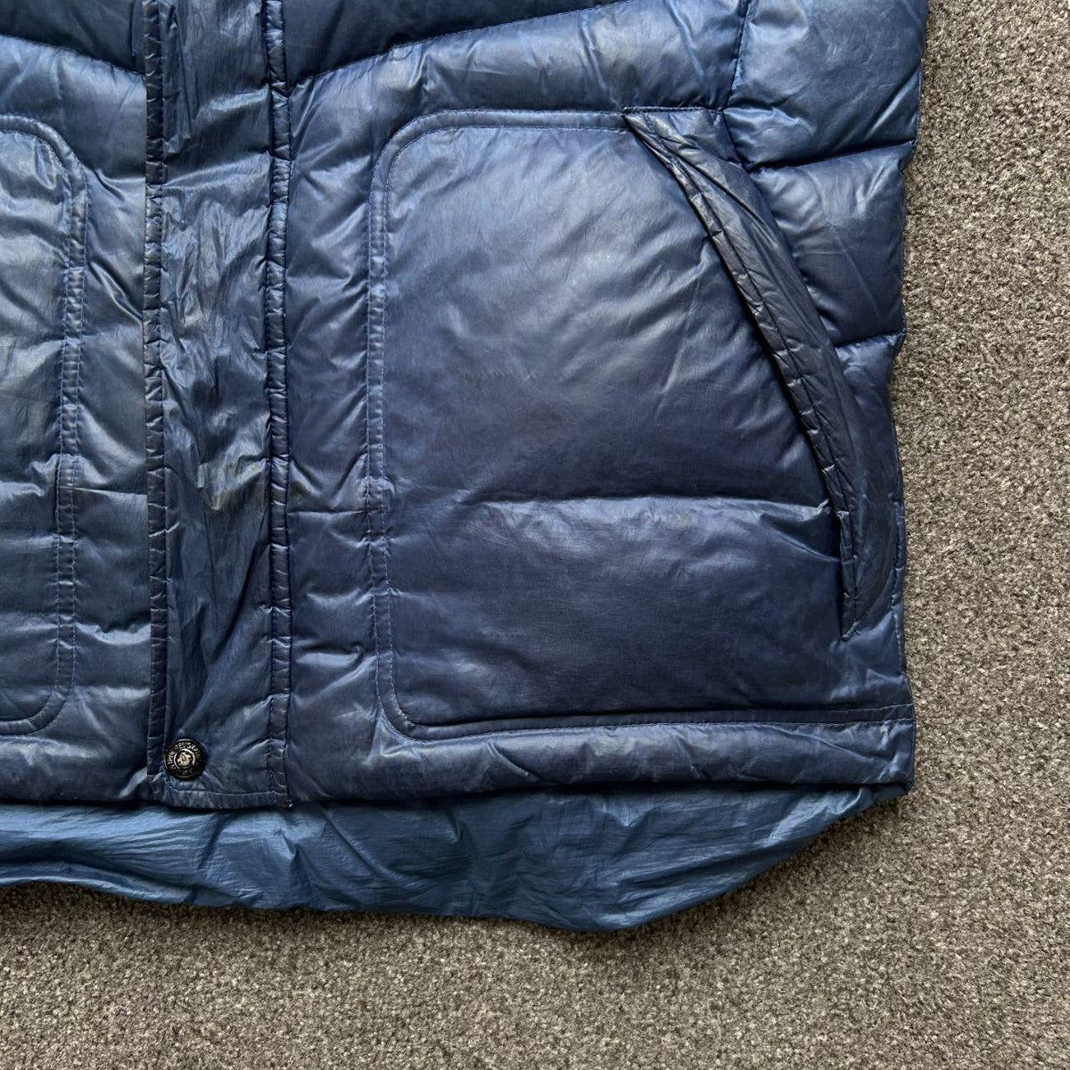 Vintage True Religion Gilet Vest Puffer Jacket L