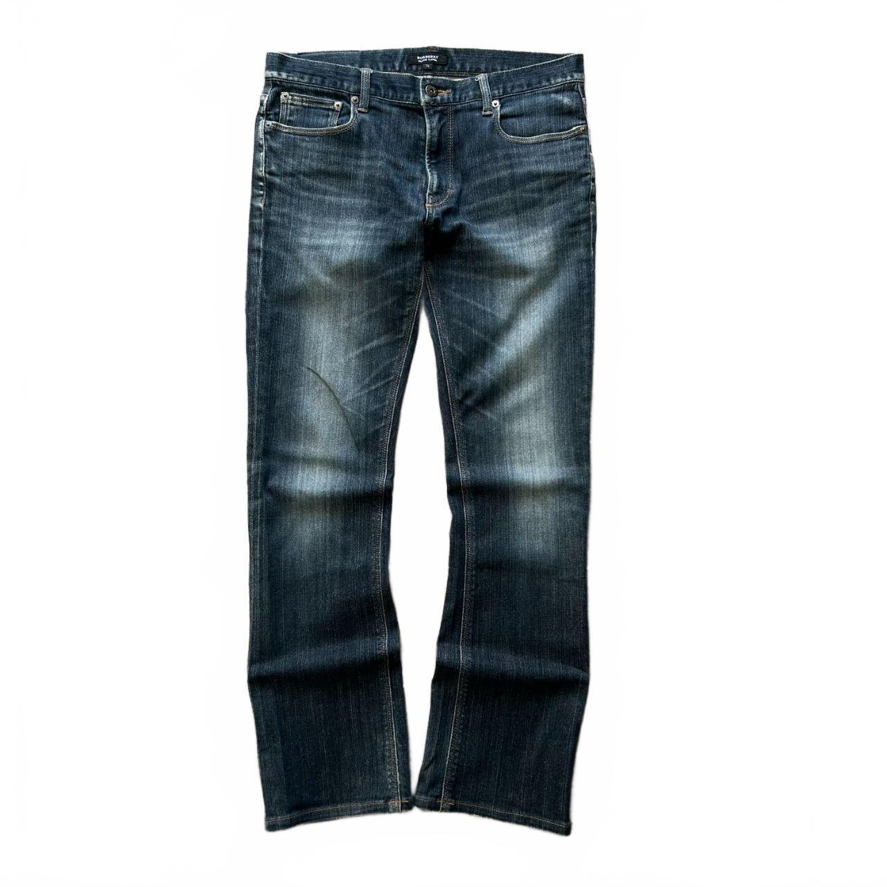 Vintage Burberry Black Label Nova Check Bootcut Jeans W30 L29