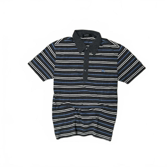 Burberry Black Label Striped Polo Shirt S