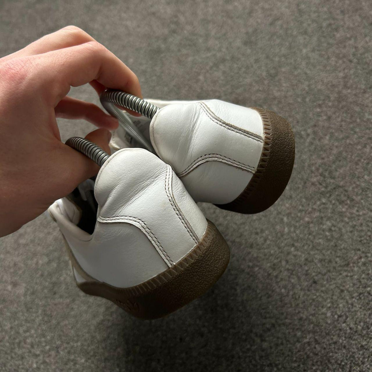 Adidas Bw Army Trainers White Grey UK 6
