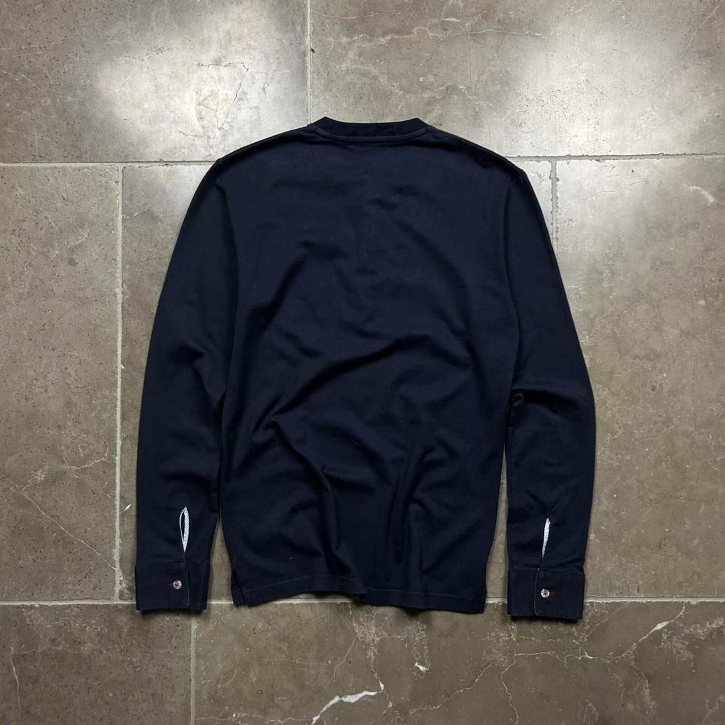 Burberry Black Label Nova Check Henley T Shirt S