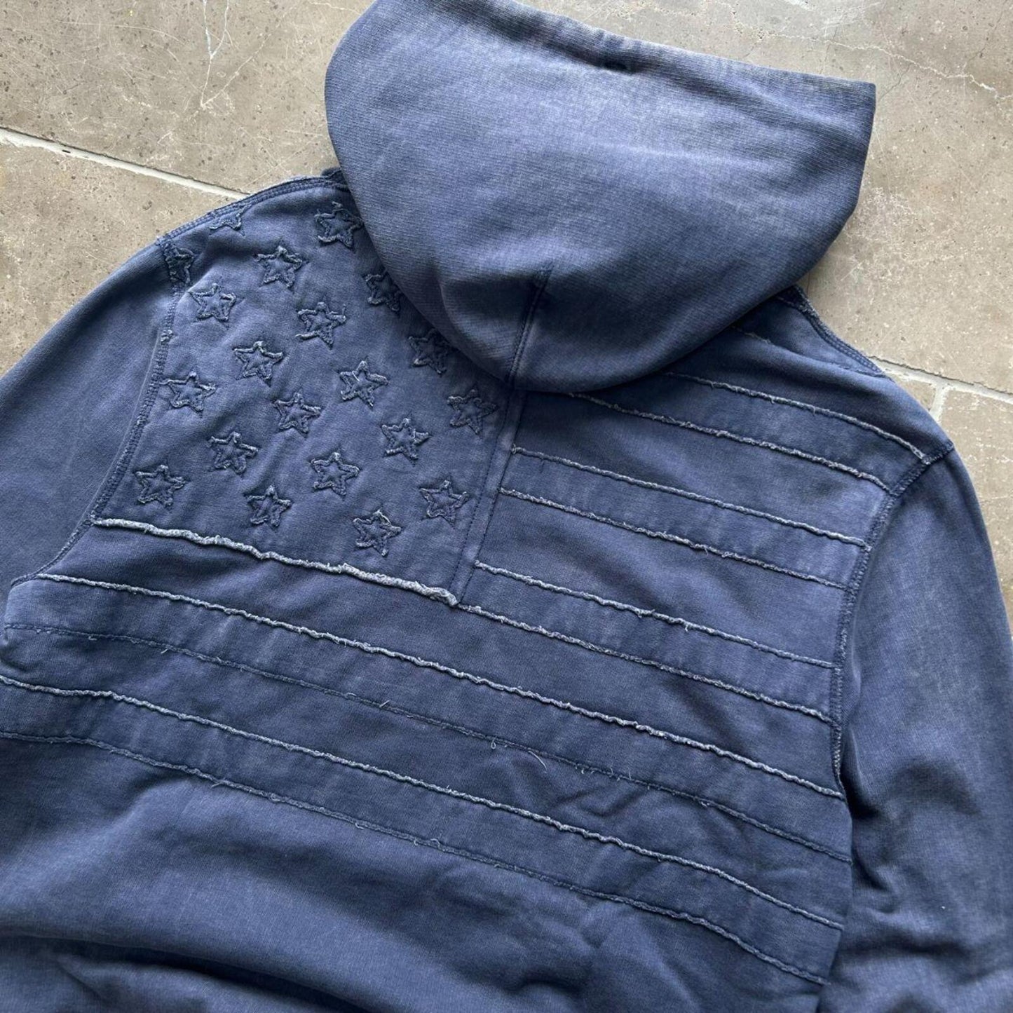Ralph Lauren Denim and Supply USA Pullover Hoodie M