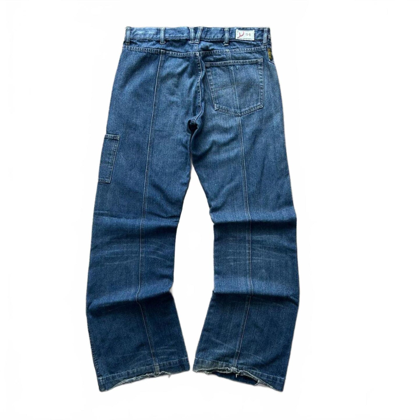 Vintage Armani Jeans Relaxed Bootcut / Flare Jeans W34 L34