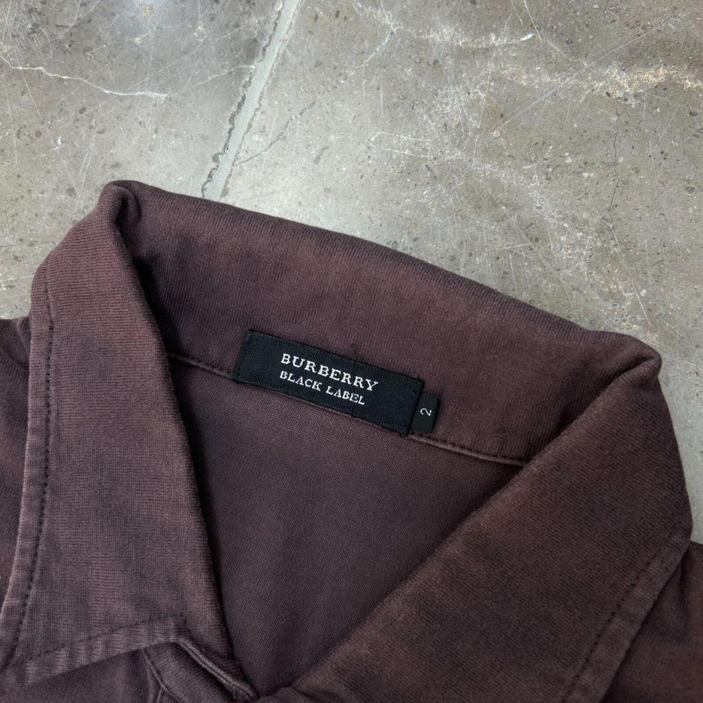 Burberry Black Label Short Sleeve Polo Shirt S