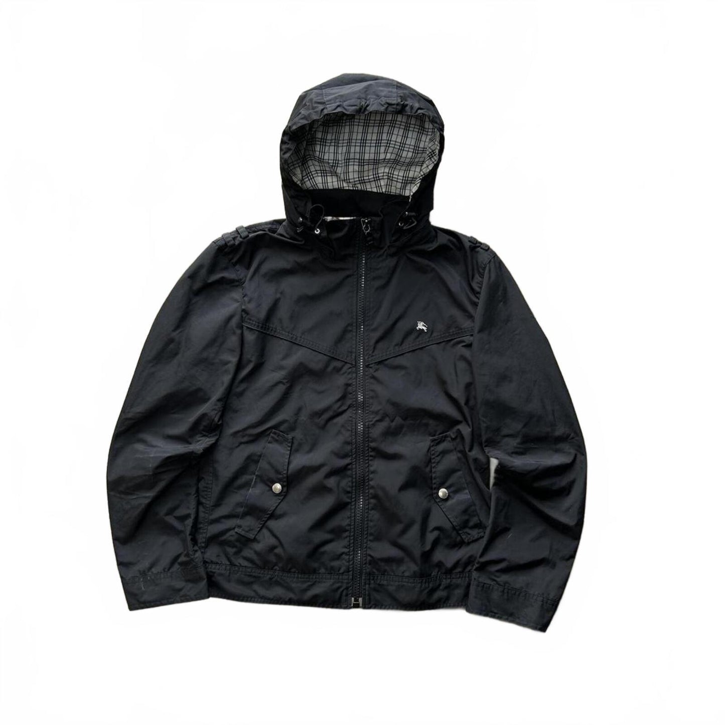 Burberry Black Label Nova Check Windbreaker Jacket S