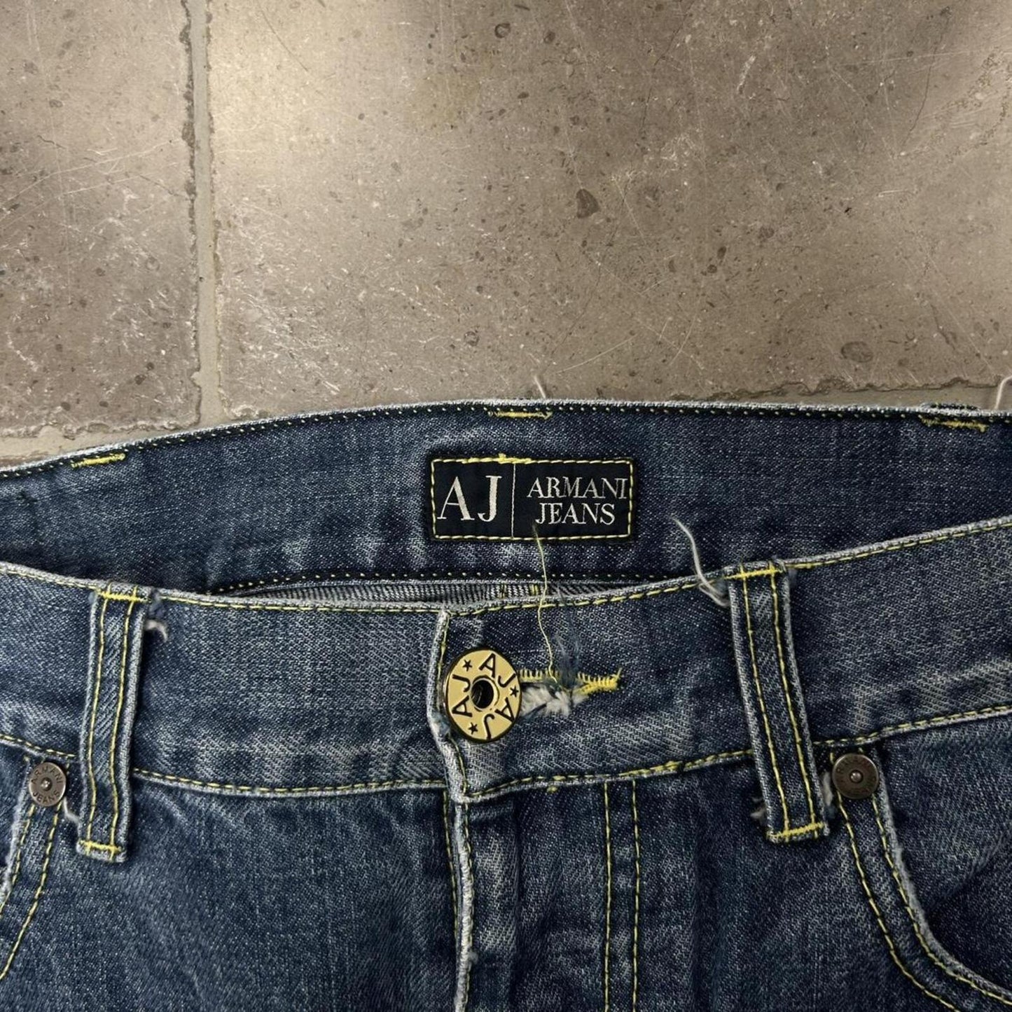 Vintage Armani Jeans Relaxed Bootcut Jeans W30 L31