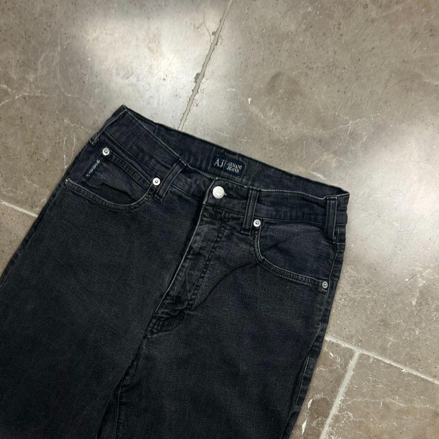 Vintage Armani Jeans Bootcut / Flared Jeans W30 L30