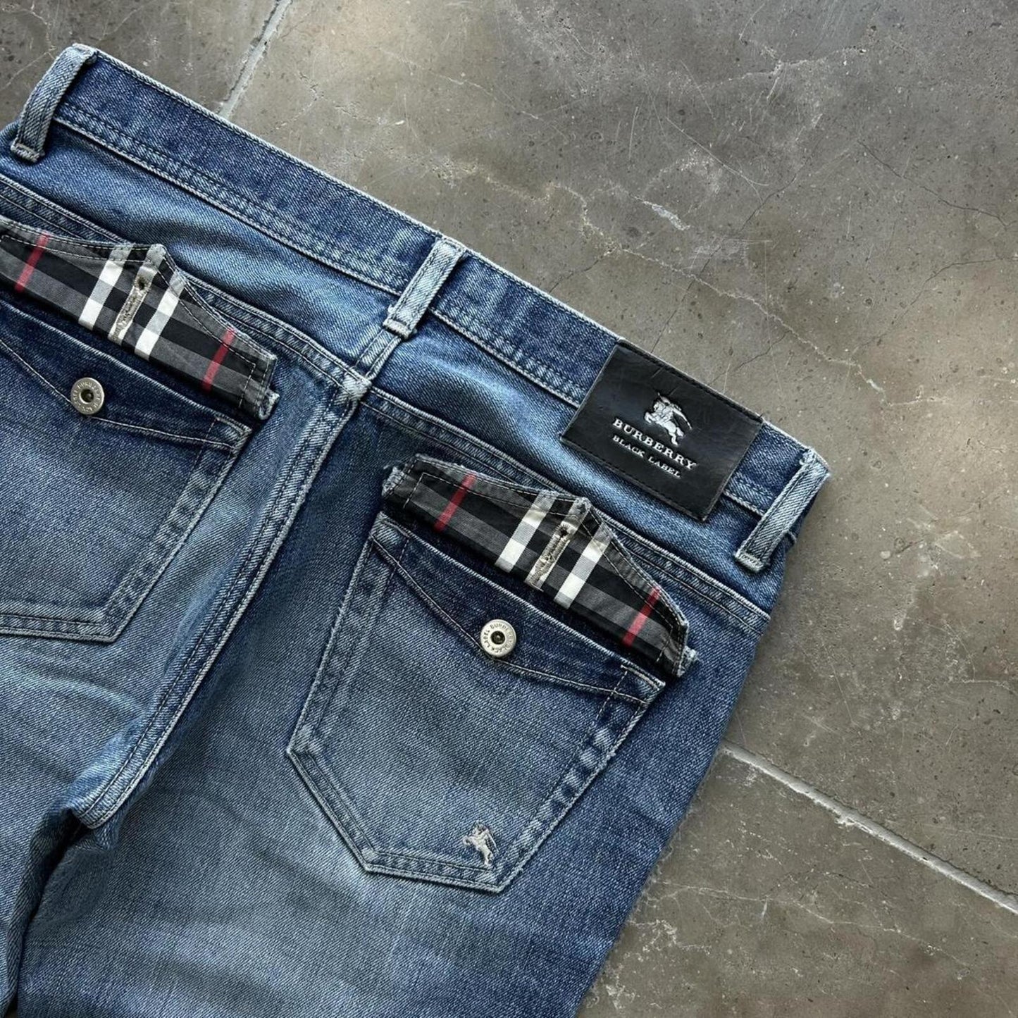 Vintage Burberry Black Label Bootcut Jeans W30 L31