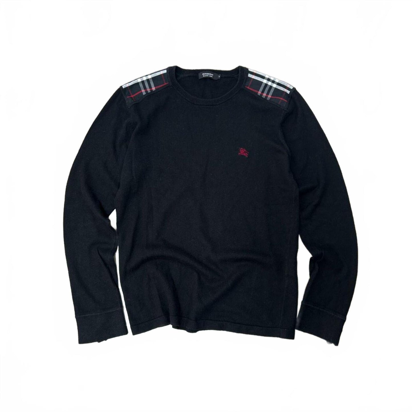 Burberry Black Label Nova Check Knit Jumper S