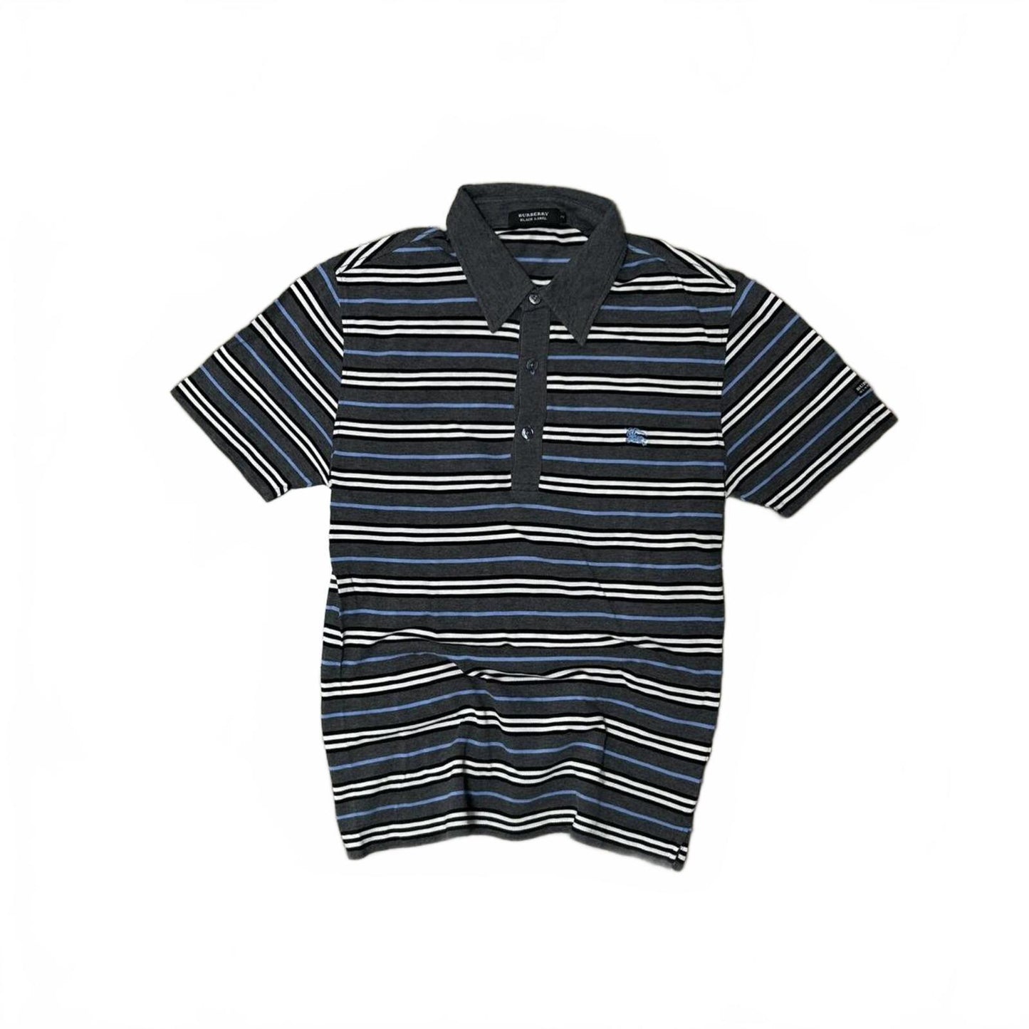 Burberry Black Label Striped Polo Shirt S