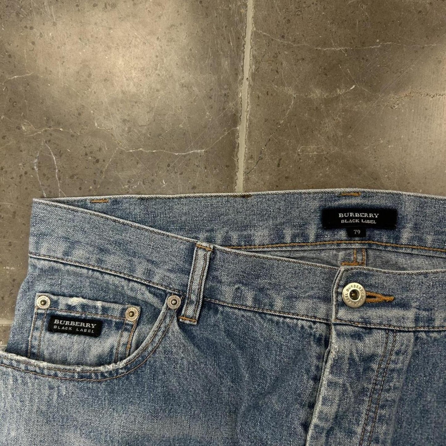 Vintage Burberry Black Label Relaxed Straight Jeans W32 L29