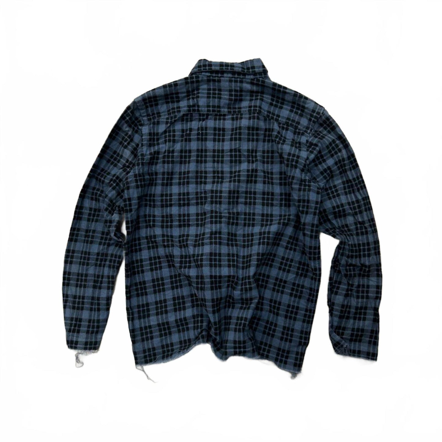Men’s Needles Button Down Flannel Overshirt L