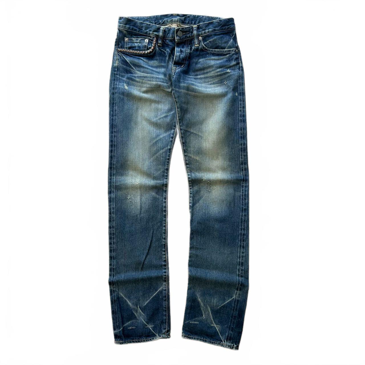 Hysteric Glamour Skinny Studded Ripped Denim Jeans W28 L31