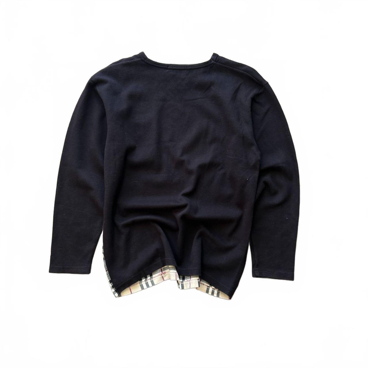 Burberry London Nova Check Long Sleeve T Shirt M