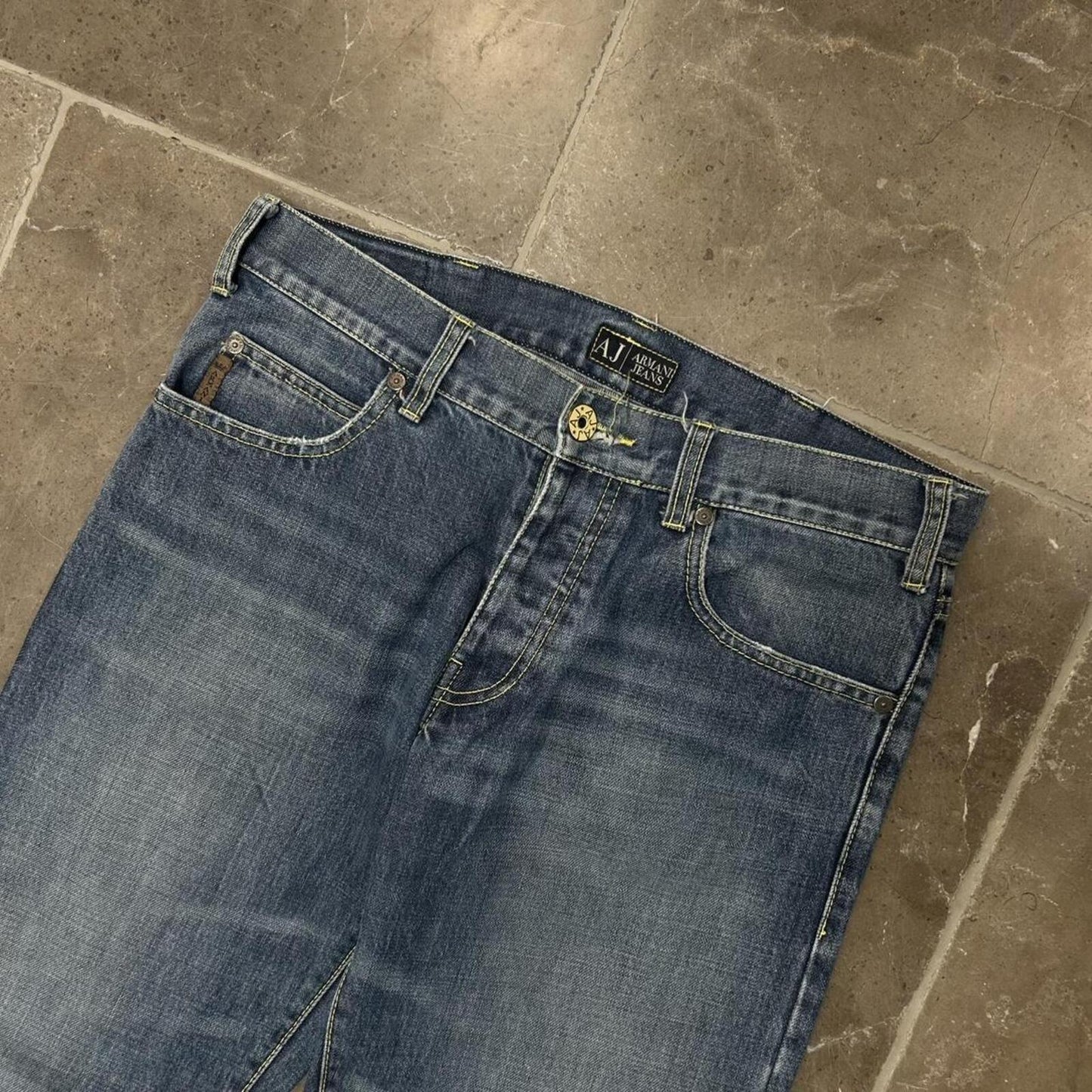 Vintage Armani Jeans Relaxed Bootcut Jeans W30 L31