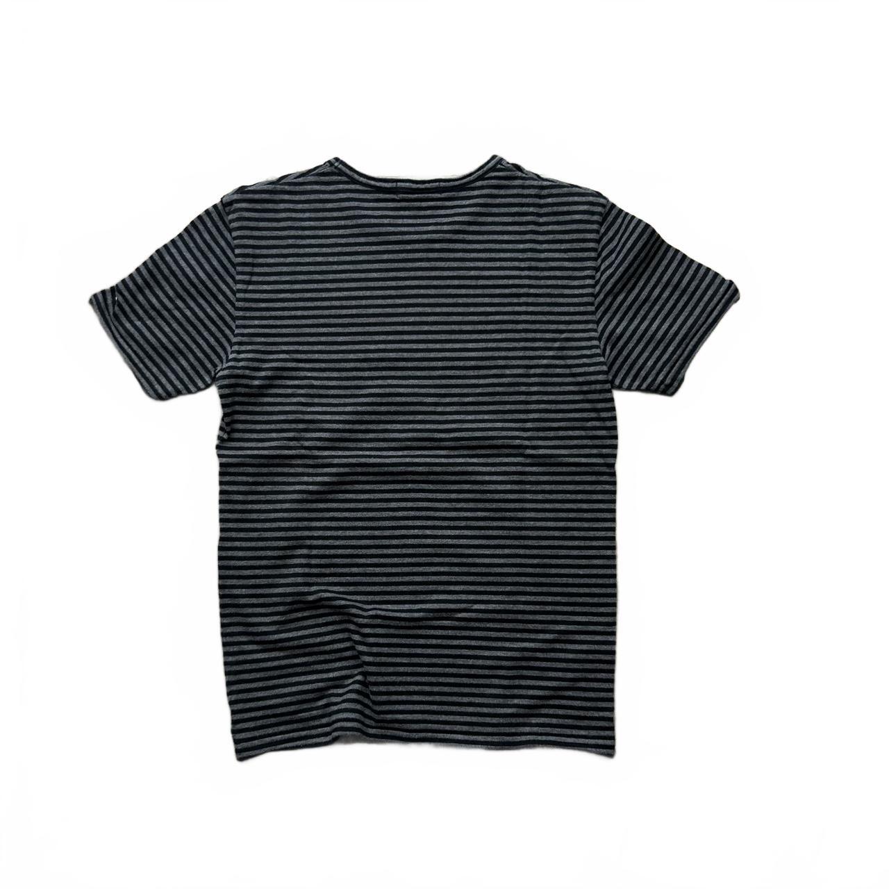 Burberry Black Label Striped Logo T Shirt S
