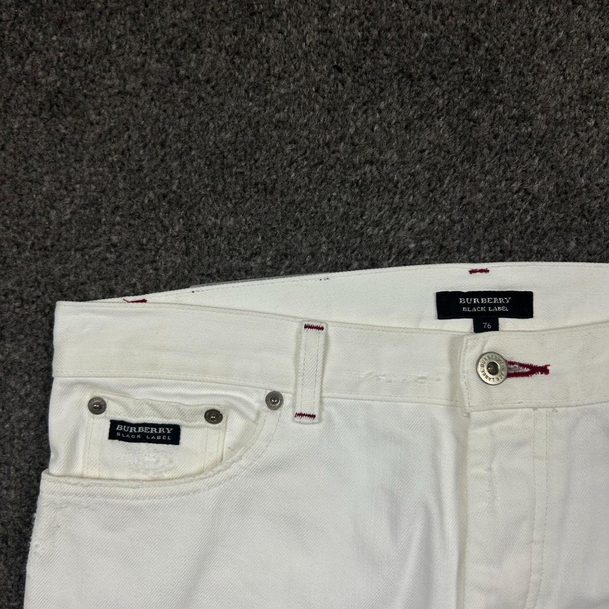 Vintage Burberry Black Label Relaxed Straight Jeans W32 L35
