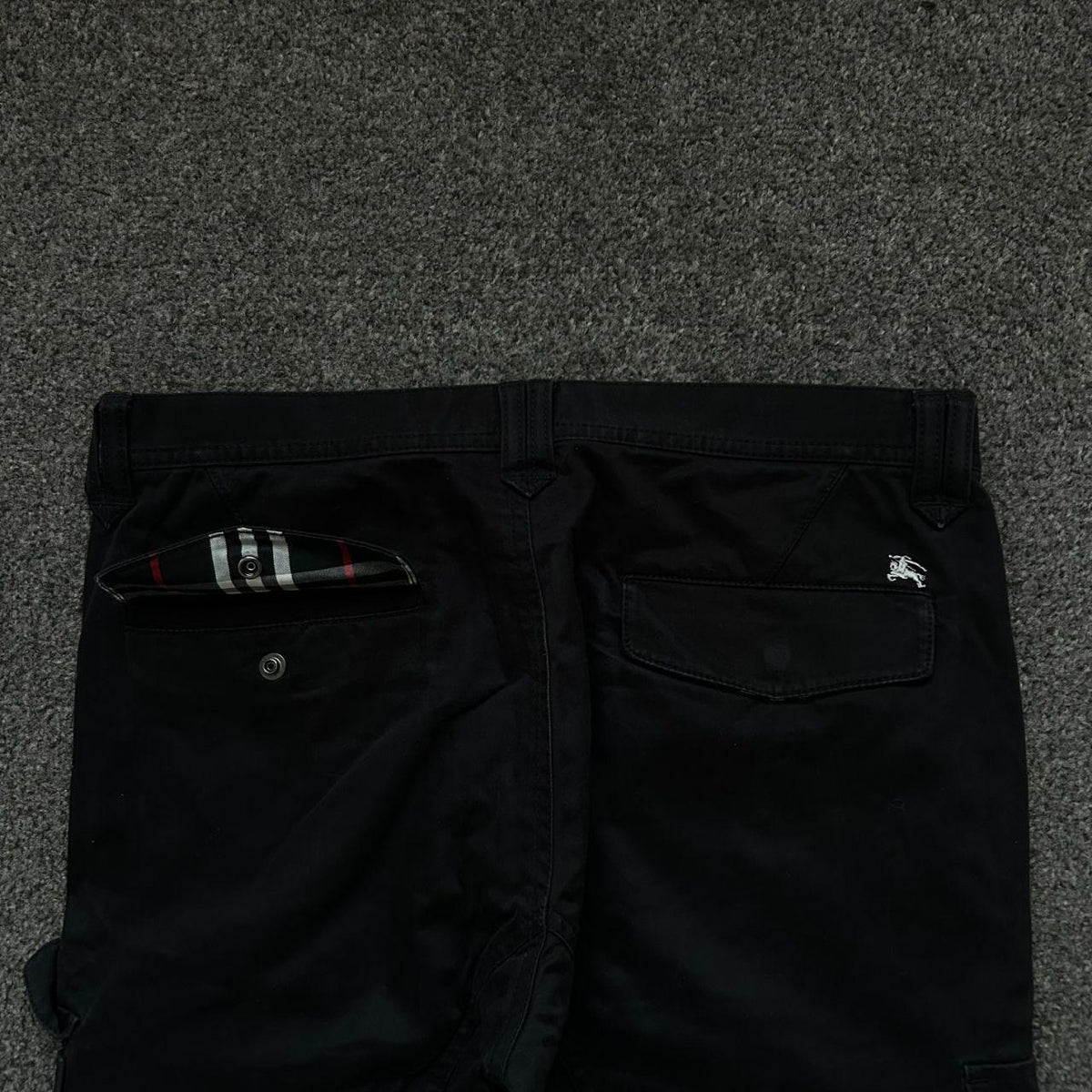 Vintage Burberry Black Label Slim Straight Cargos W30 L34
