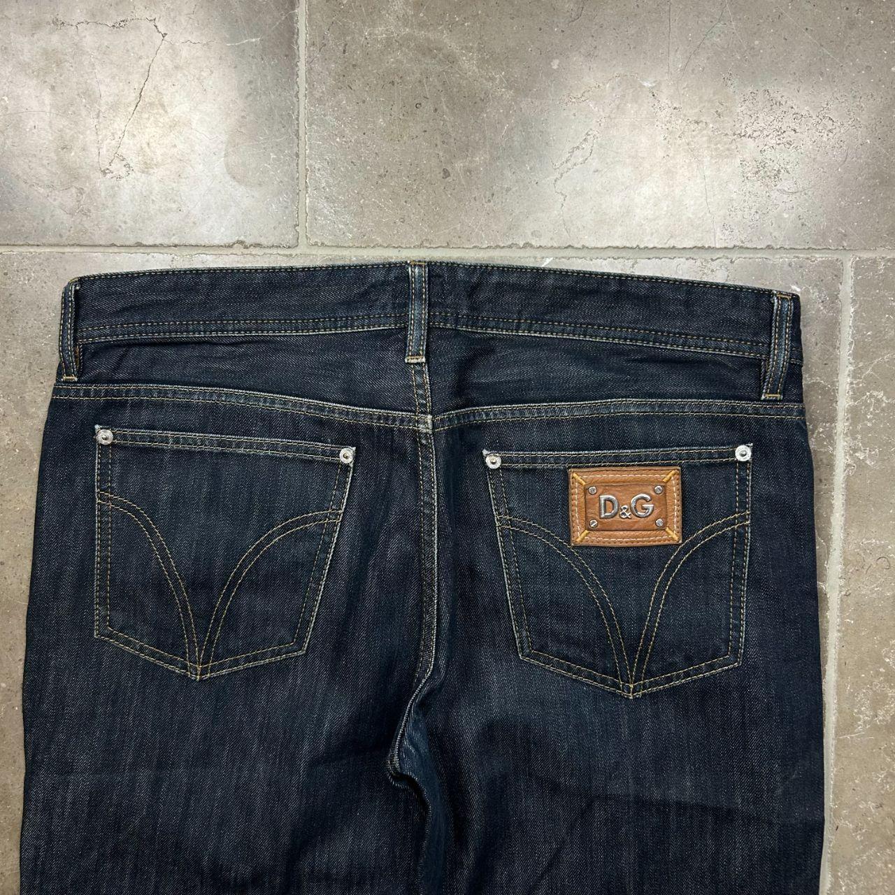 Dolce Gabbana Straight Leg Raw Denim Jeans W34 L33