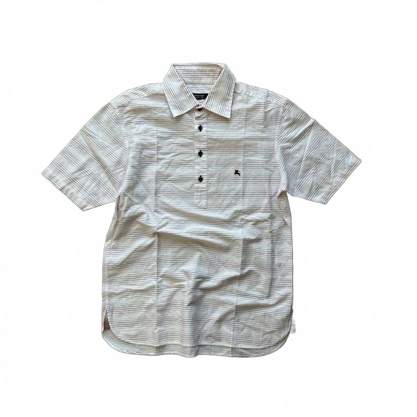 Burberry Black Label Striped Polo Shirt M