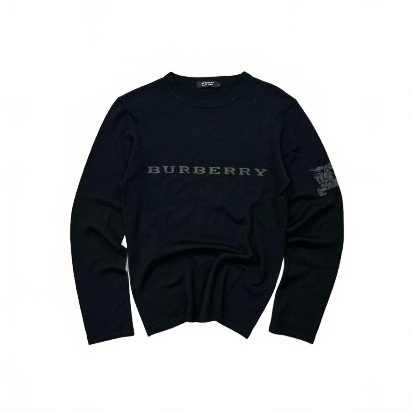 Burberry Black Label Logo Knit Jumper S