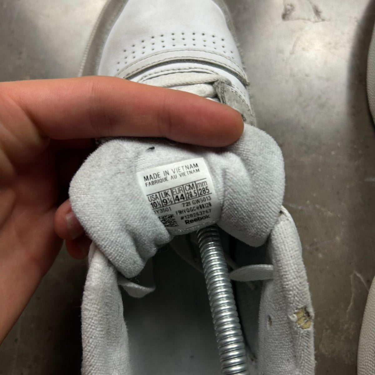 Reebok x Maison Margiela Project 0 Memory Of White UK 9.5