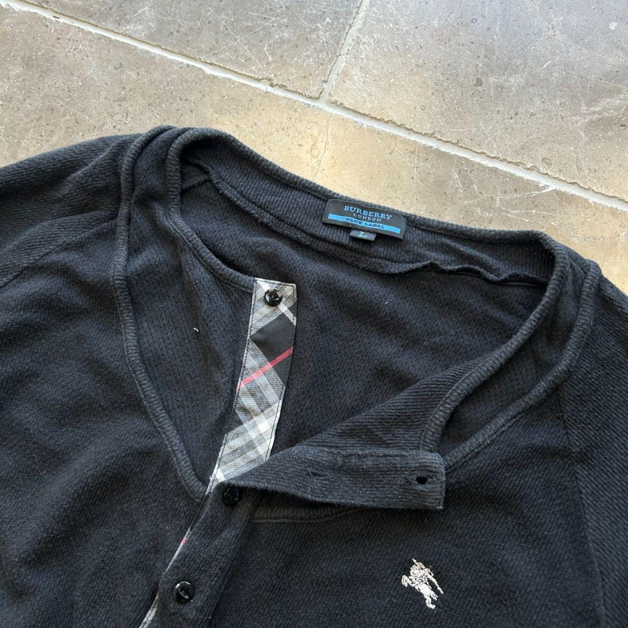 Burberry Blue Label Nova Check Henley T Shirt M
