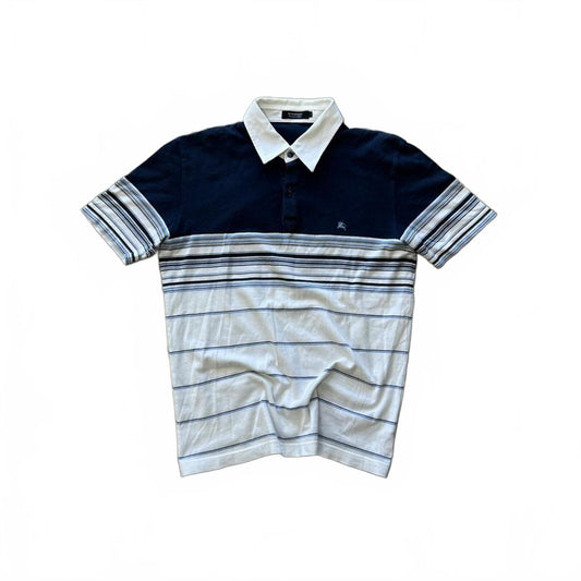 Burberry Black Label Striped Polo Shirt S