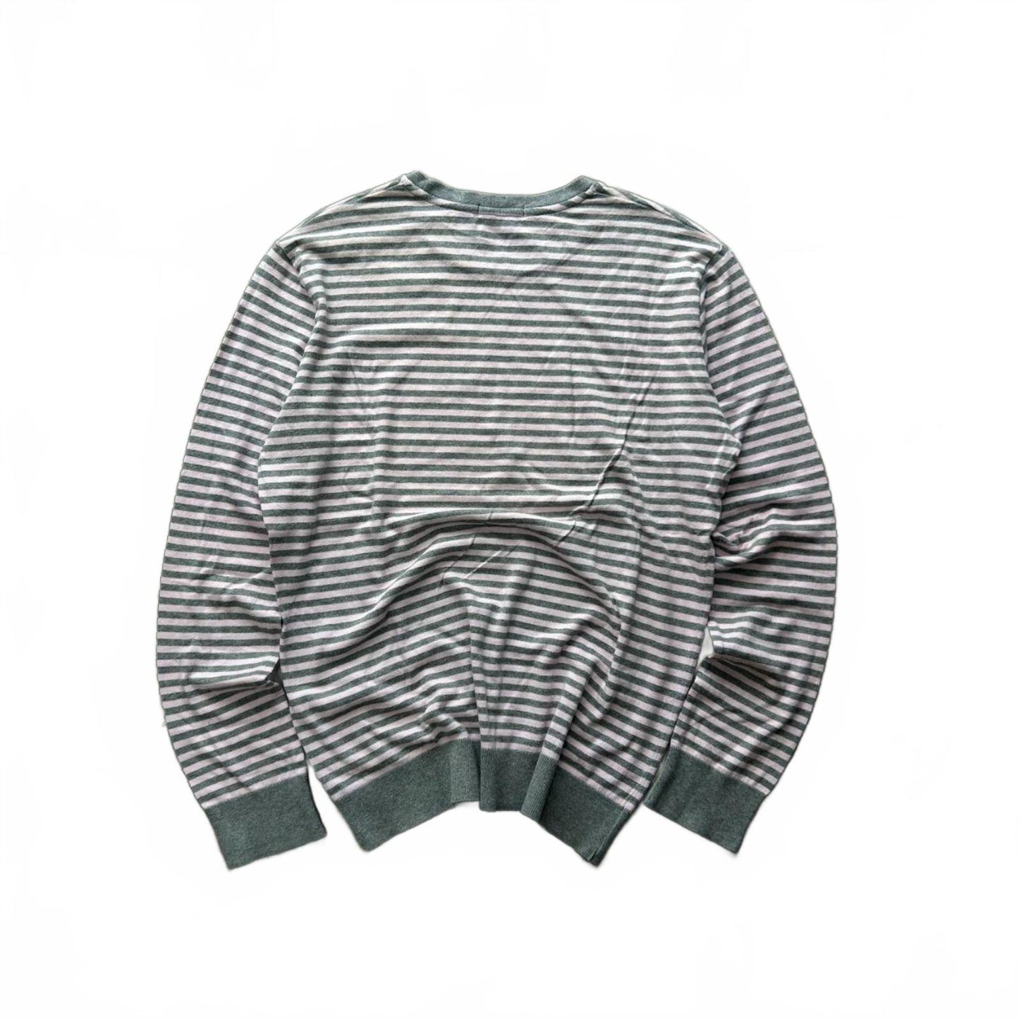 Burberry Black Label Striped Long Sleeve T Shirt M