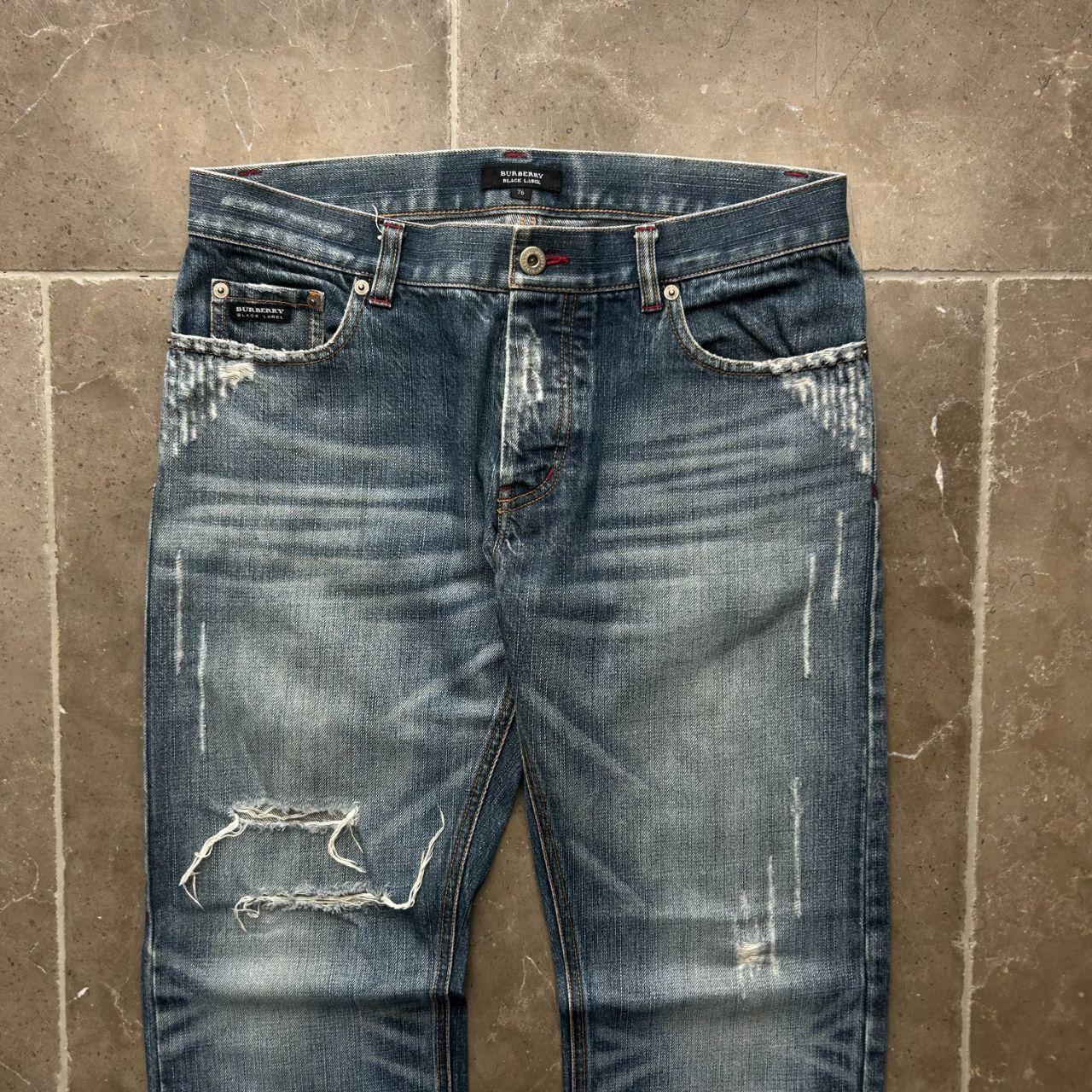 Vintage Burberry Black Label Relaxed Straight Jeans W31 L31