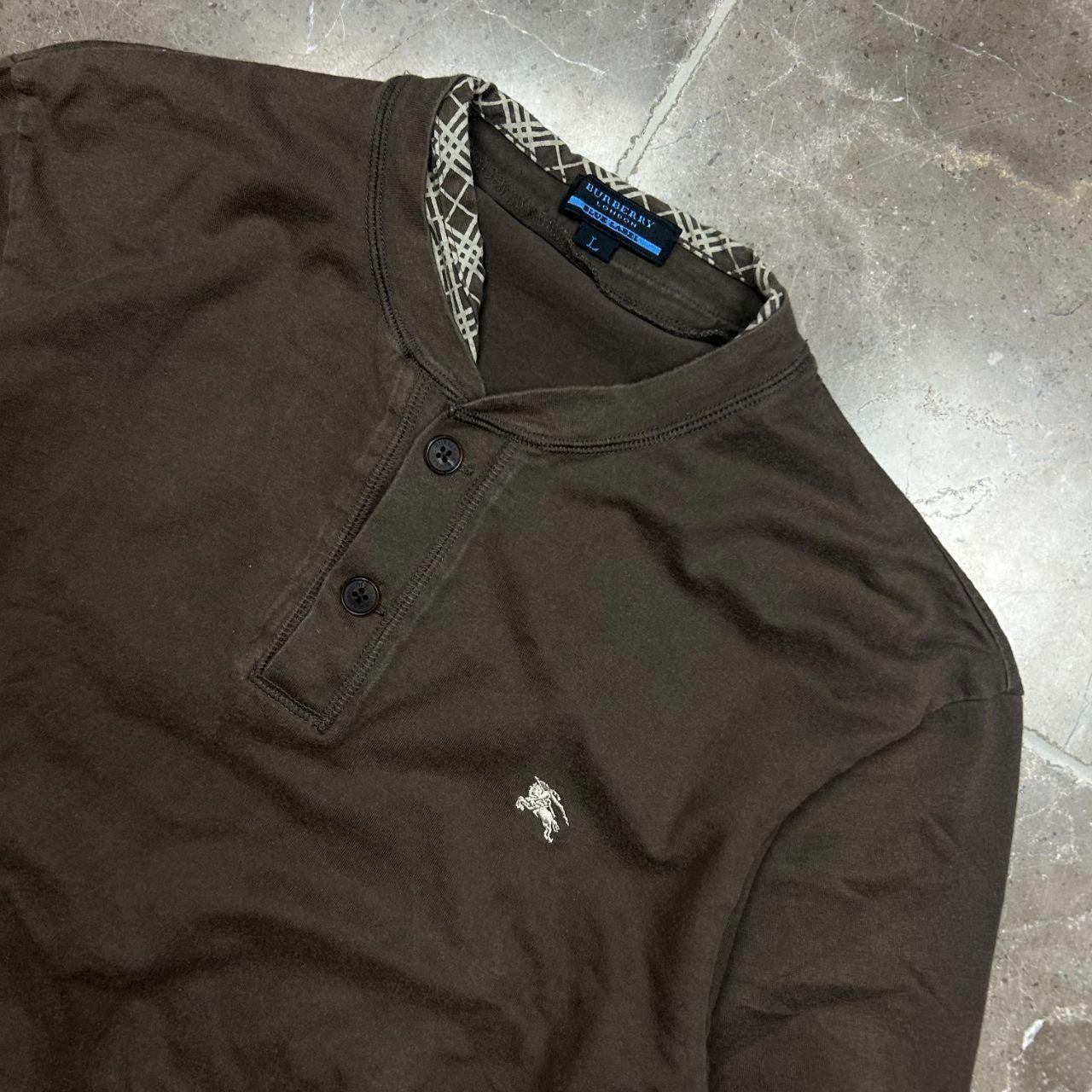Burberry Blue Label Nova Check Henley T Shirt L