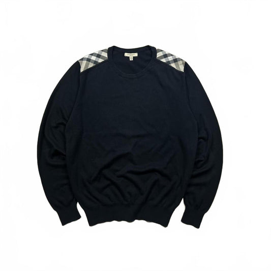 Burberry London Nova Check Knit Jumper M