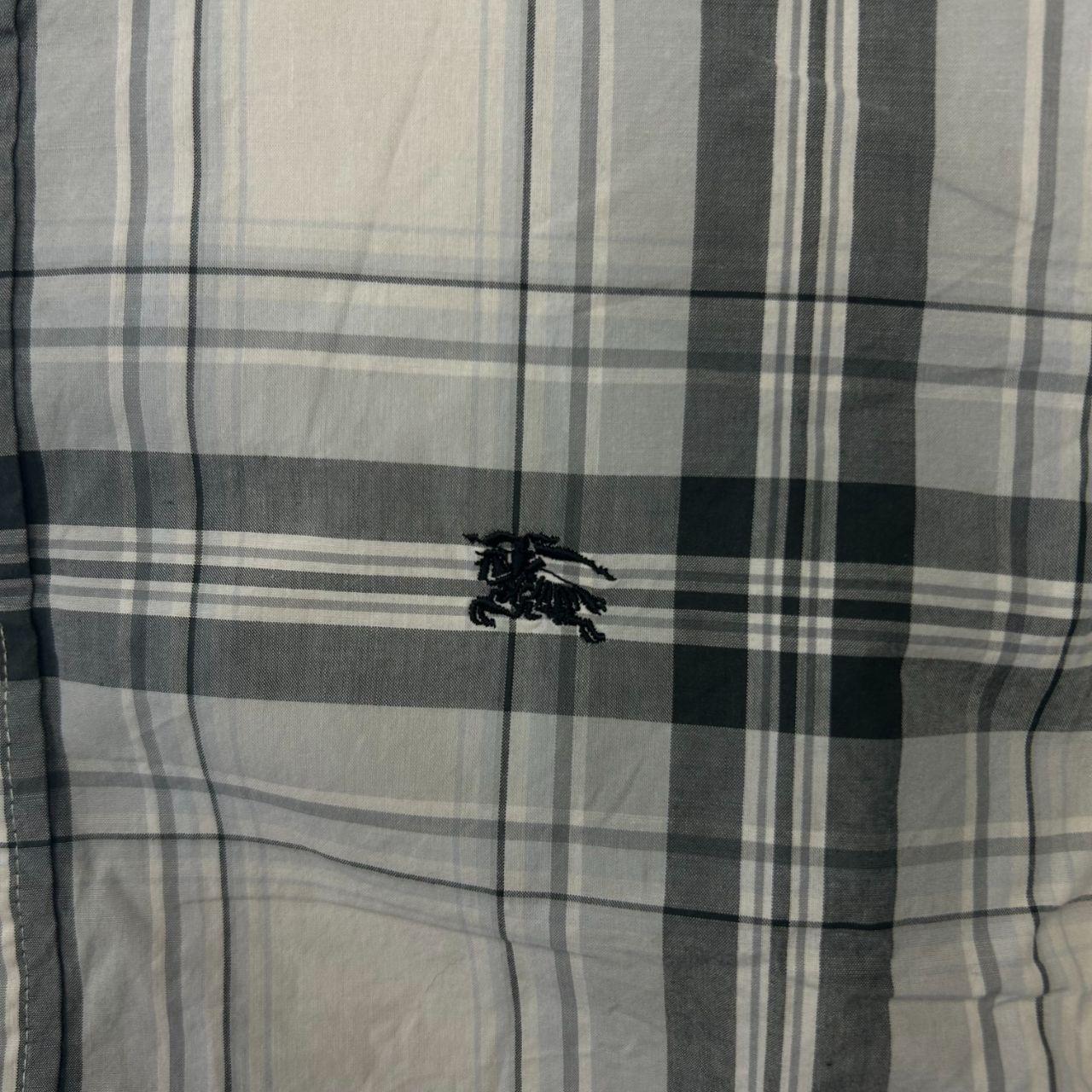 Burberry Black Label Check Short Sleeve Shirt S