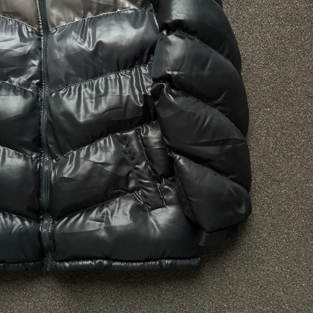 Japanese Fur Hood Puffer Jacket L