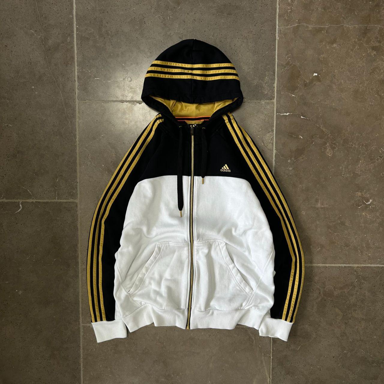 Adidas Performance Essentials Zip Up Hoodie White Size L