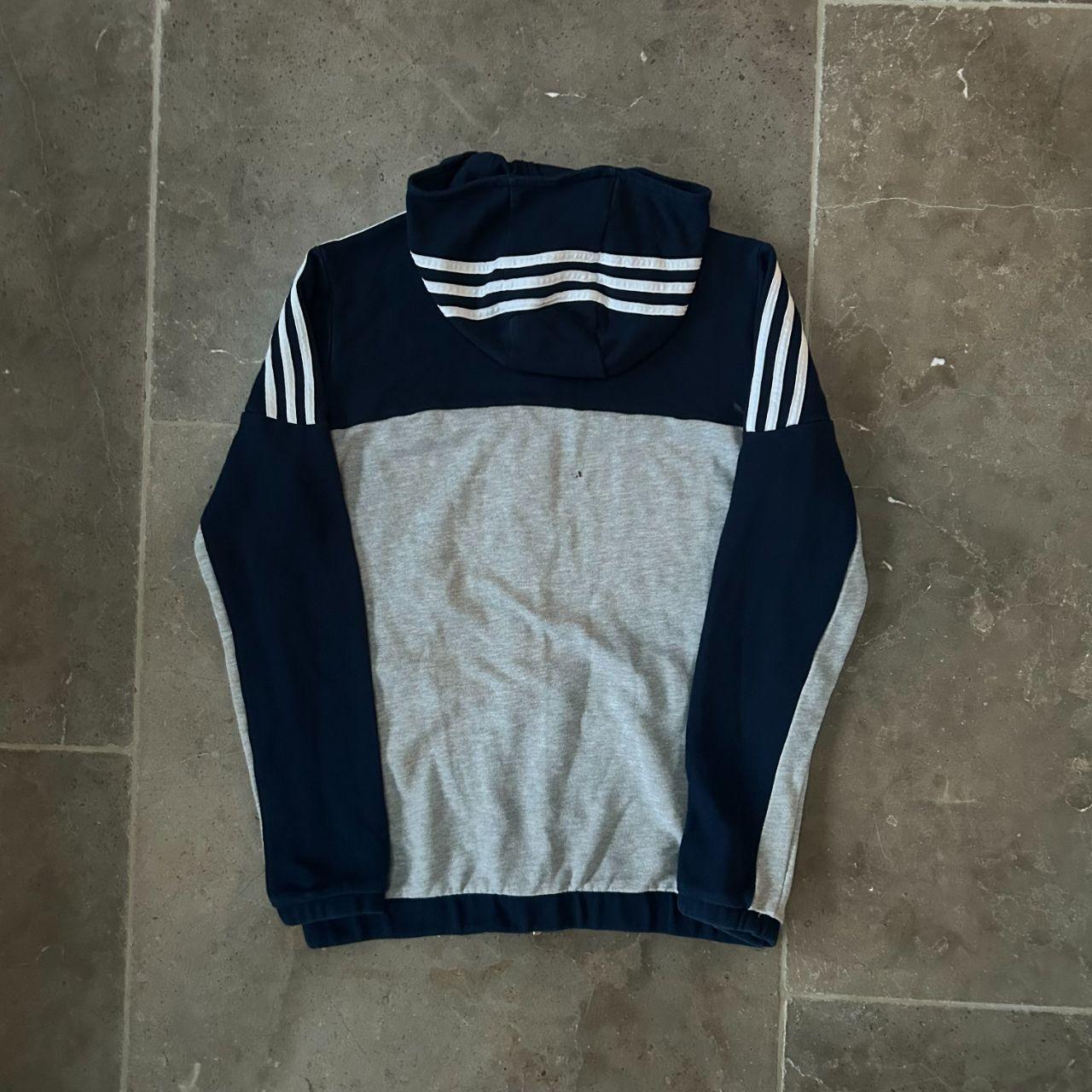 Adidas Performance Essentials Zip Up Hoodie Grey Size S