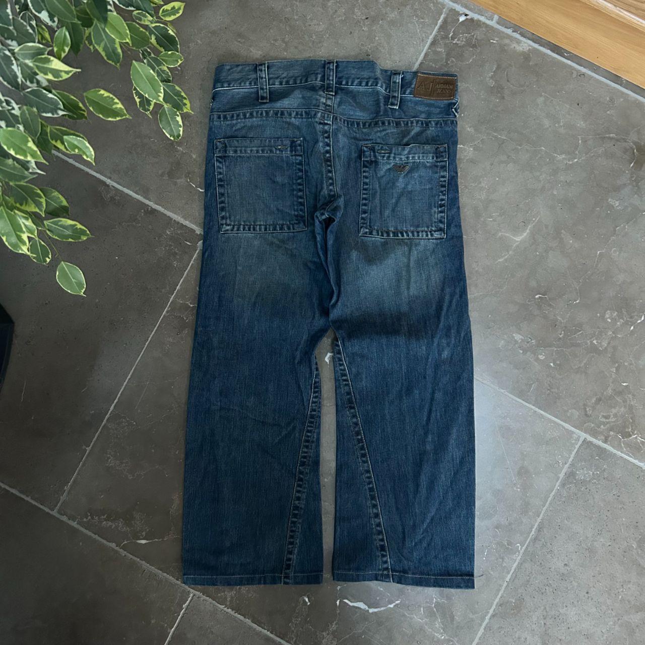 Vintage Armani Jeans J09 Denim Bootcut Jeans W36 L29