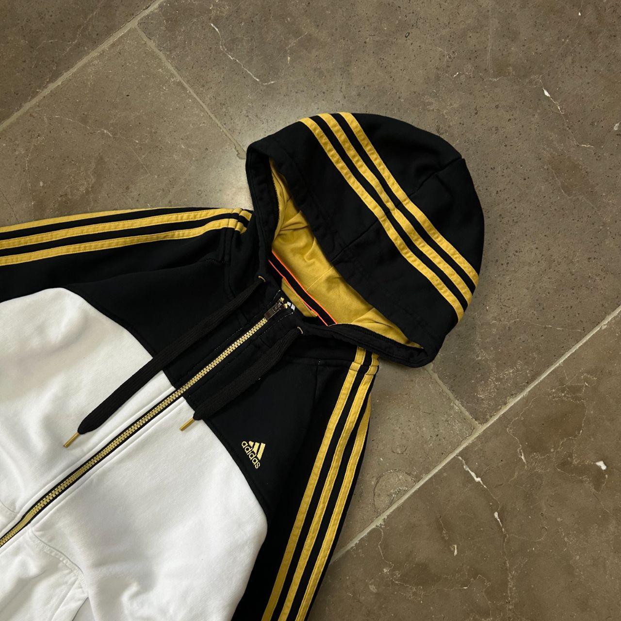 Adidas Performance Essentials Zip Up Hoodie White Size L