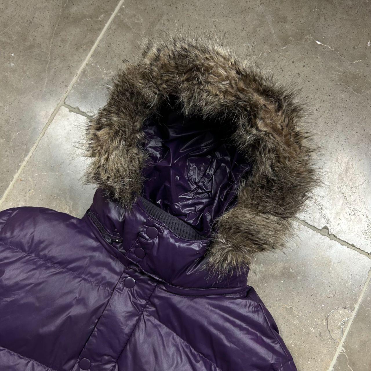 Vintage GAP Fur Hood Puffer Down Jacket XL