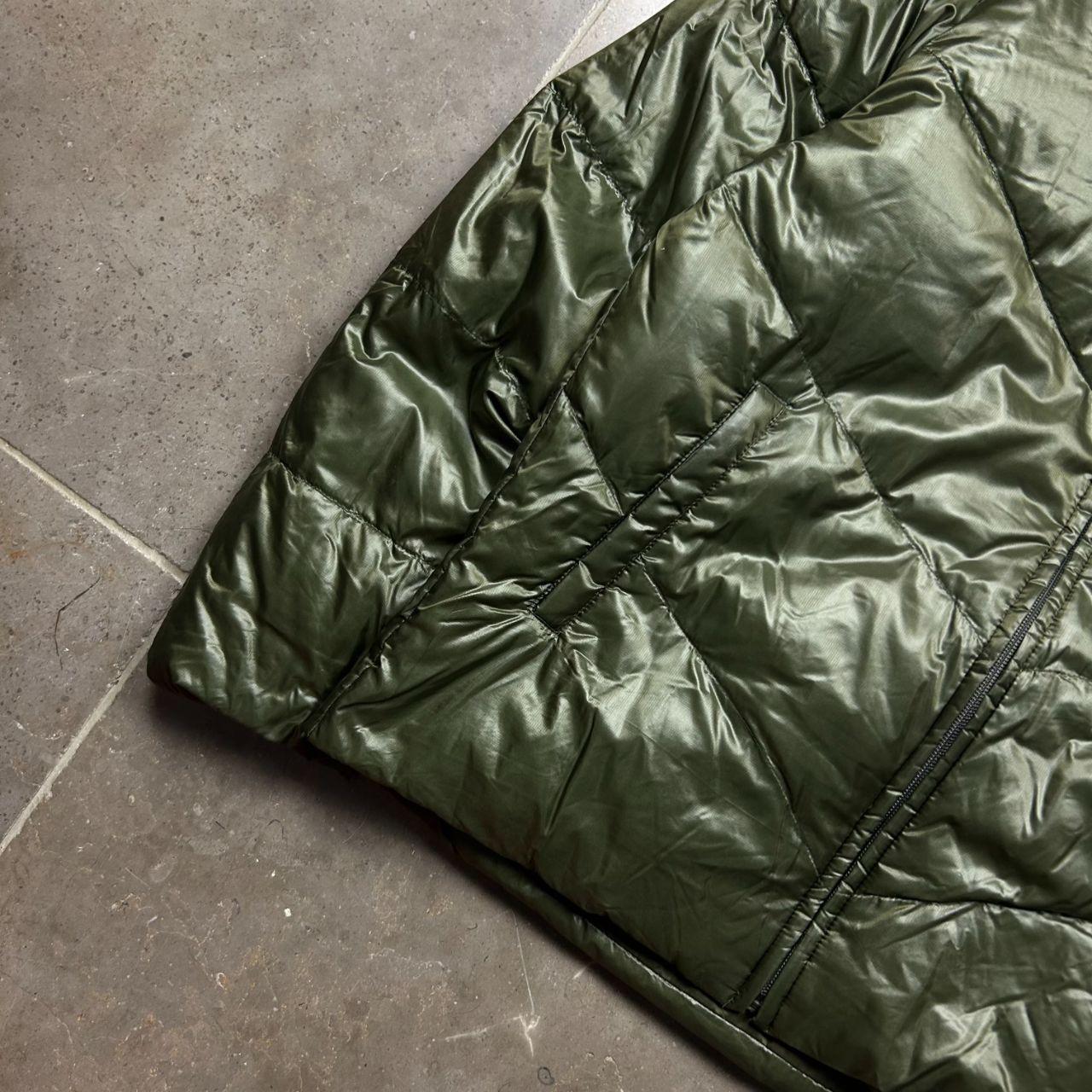 Vintage Japanese Archive Fur Hood Puffer Jacket M