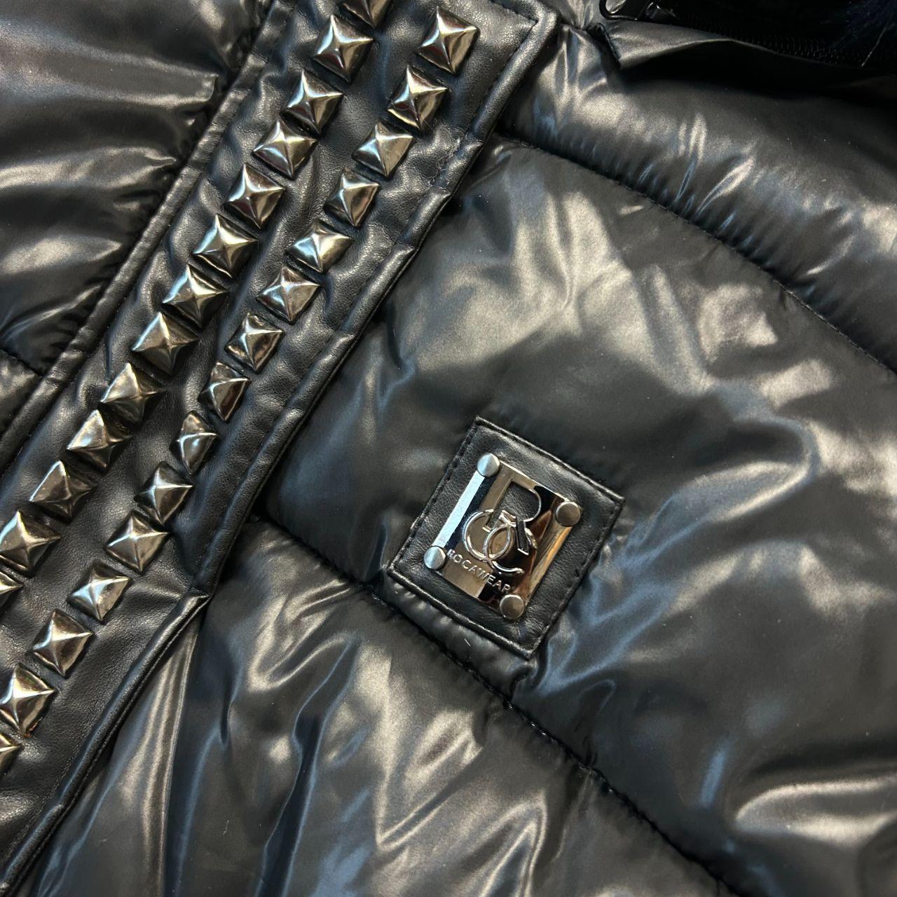 Vintage Rocawear Fur Hooded Puffer Jacket Size M