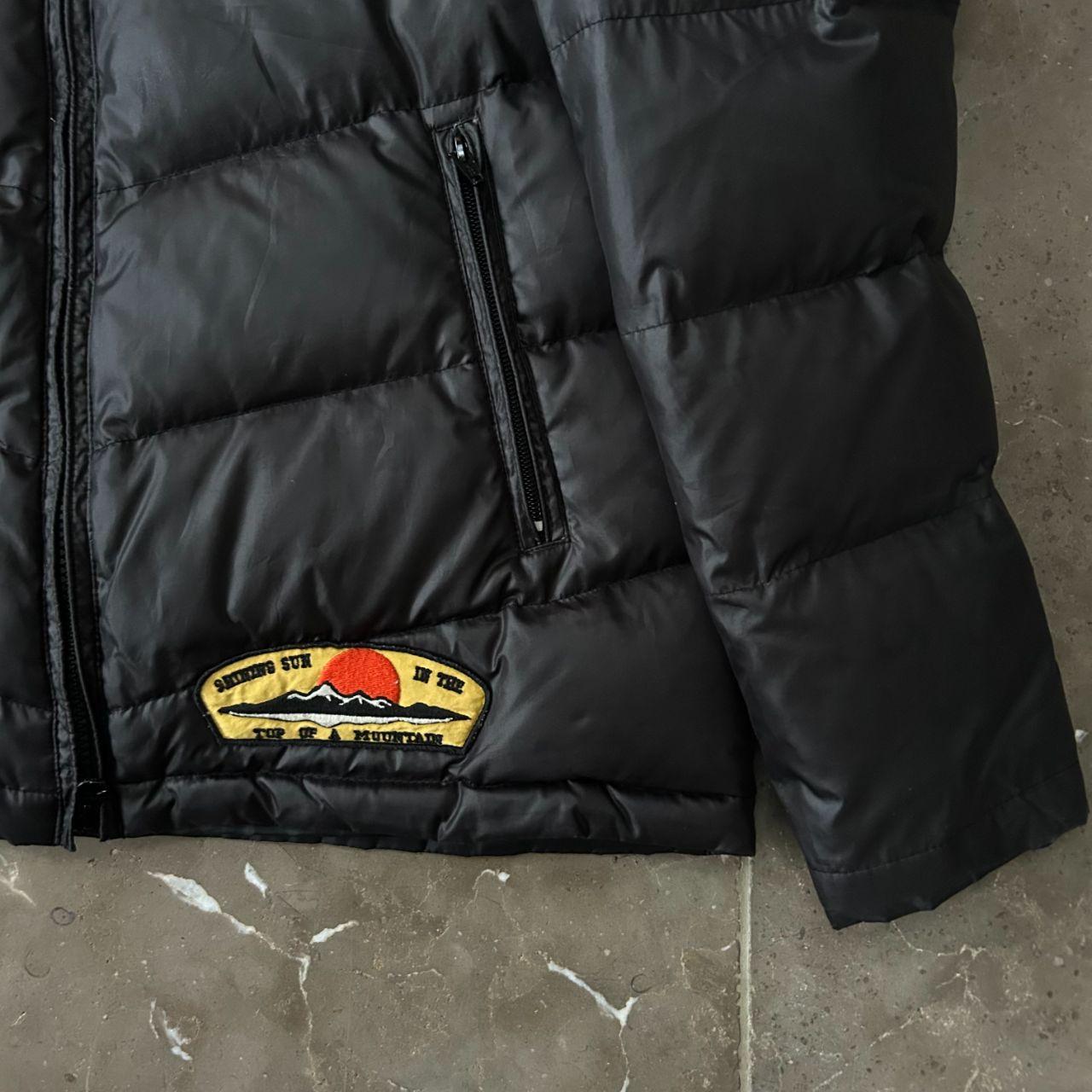 Vintage Japanese Archive Fur Hood Puffer Jacket L